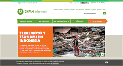 Desktop Screenshot of oxfamintermon.org