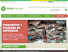 Tablet Screenshot of oxfamintermon.org